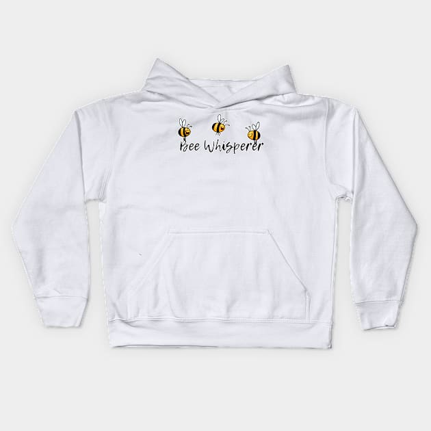 Bee Whisperer Kids Hoodie by Corrie Kuipers